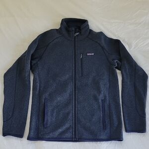 Patagonia Charcoal Full-Zip Fleece Jacket